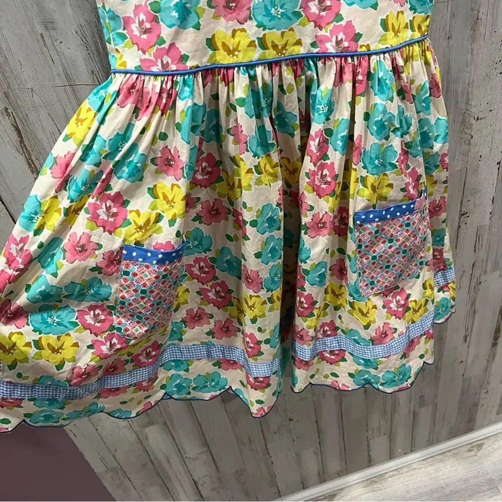 Wildflowers Floral Dress Girls Multicolor Sleeveless S20D170 READ